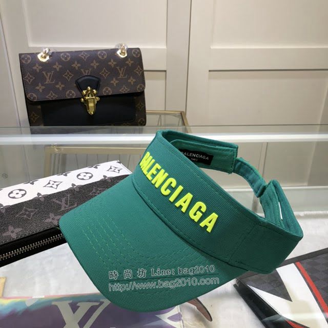Balenciaga男女同款帽子 巴黎世家空頂遮陽帽  mm1074
